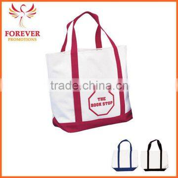 Wholesale Yiwu Supplier Custom Polyester Blank Tote Bag With Reinforeced