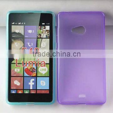 Hot! New! soft pudding tpu skin cover for nokia lumia 540 tpu case