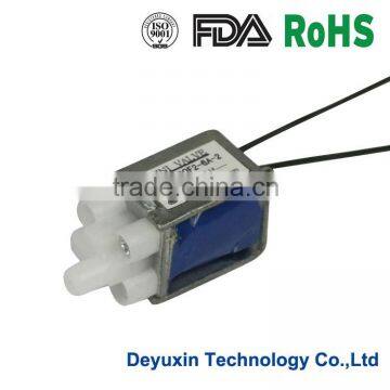 Mini 3 way solenoid air /gas valve, mini exhaust air valve