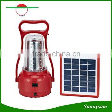 Energy Saving Portable LED Outdoor Lighting Solar Camping Lamp