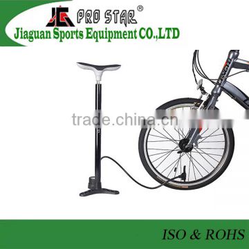 bicycle floor pump with gauge for road bike