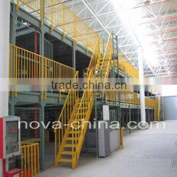 Warehouse Multi Level Mezzanine Racking System