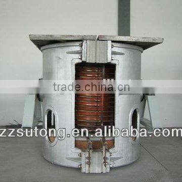 ST-GW-0.75 Capacity 750kg Industrial Medium Frequency Induction Furnace