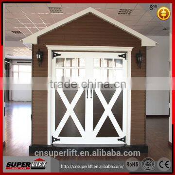 Sectional Aluminum frame Euro style garage door