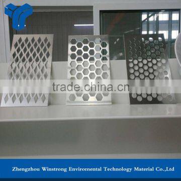 Aluminum Perforated Hexagon Hole Plate Panel for Decoration photo-3