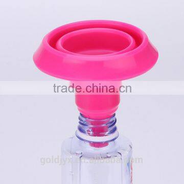 Custom Made Food Grade Funnel Food Safe Mini Cooking Silicone Funnel Collapsible Silicone Funnel
