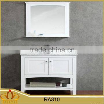 modern waterproof hotel cheap single bathroom vanity RA310                        
                                                                                Supplier's Choice