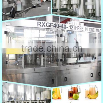 juice beverage filler/juice bottling factory/juice drinks machine/juice filling sealing machine