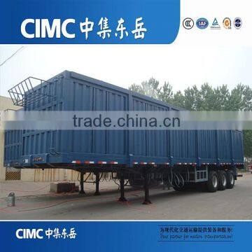 Cheap CIMC 3 Axle Caravan Cargo Transport Trailer