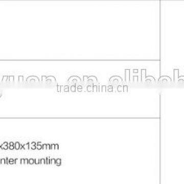 New Ceramic Basin Bathroom Square New Design White Single Hole Art BasinY021A photo-2