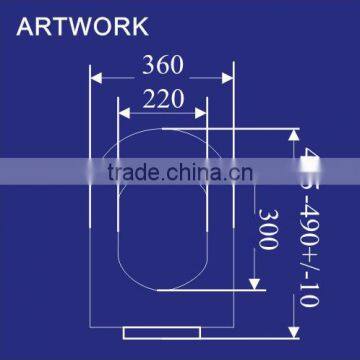 1040 Automatic Toilet Seat Bidet, Intelligent Toilet Seat Cover, Bidet Toilet Seat photo-2