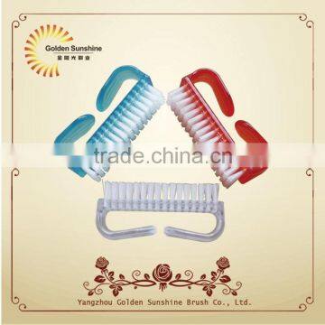 Best quality plastic nail brush nail cleanin brush nail scrub brush