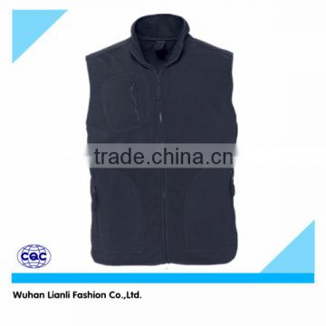 sleeveless coral fleece men vest