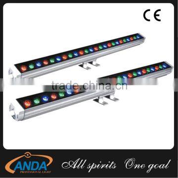 outdoor effect 24pcs*3W RGB LED wall washer light