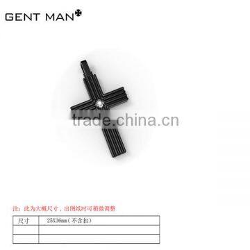 Mens Fashion Stainless Steel Pendant Necklace Cross Pendant