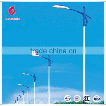 High light efficiency street lights supplier outdoor lighting garden lamp pole Single lamp