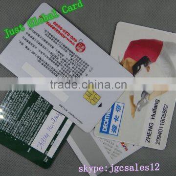 2015 Shinning effect RFID smart chip contactless card