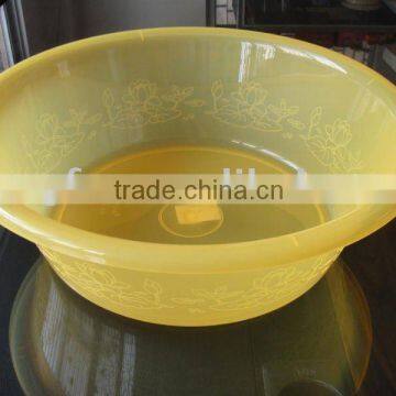 plastic transparent water basin 39cm/9L