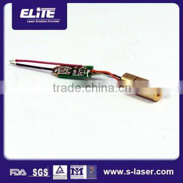 2015 China alunimium anodized/brass wide work temperature laser diode module,2000mw green laser module