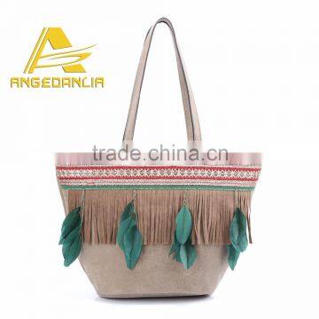 New 2015 Fashion Womens Straw Summer Weave Woven Shoulder Tote Shopping Beach Bag