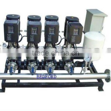 Intelligent constant pressure controller for 4 pumps