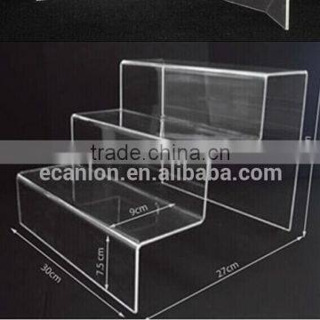 Transparent display stand tire display rack