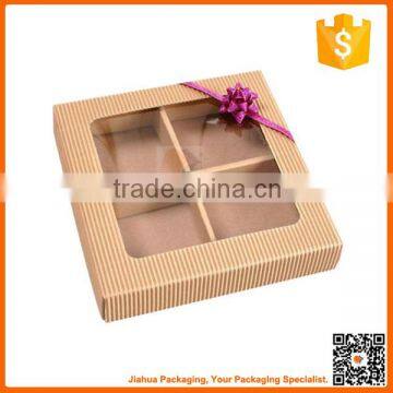Food Grade Chocolate Gift Box With Compartments