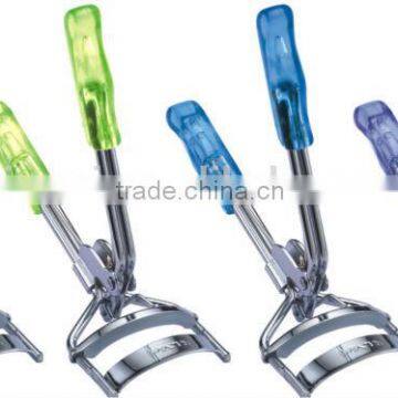 Fashion design eyelash curler with plastic handle