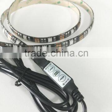 2016 hot sell USB RGB LED Strip Light IP65 Waterproof Decorative Flexible Lights String for TV Backlight Laptop