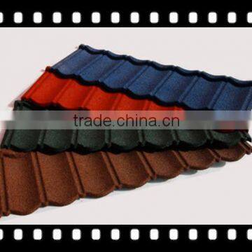 JCX 0.4mm color steel stone coated roof tile machine