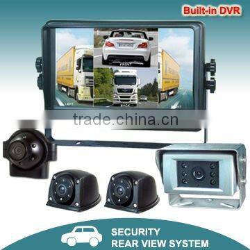 9-inch Rear View System with built-in dvr monitor for car