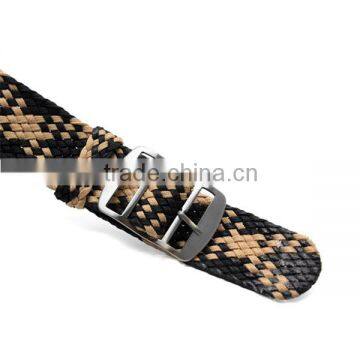 Multi-color high-quality fancy woven perlon watch bracelets