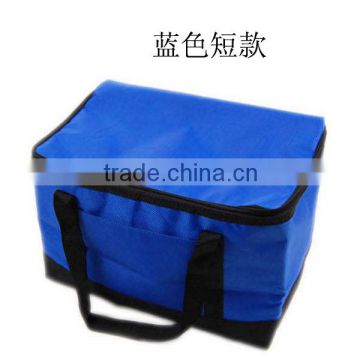 folding high quality insulated cooler bag Large meal package lunch cold bag ice pack cooler bag 600D material