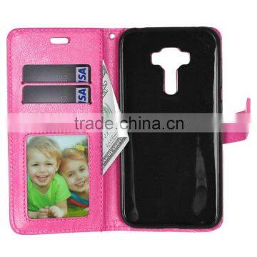 Custom Wholesale Genuine Leather Cell Phone Case/Wallet Phone Case/Phone Wallet Case photo-5