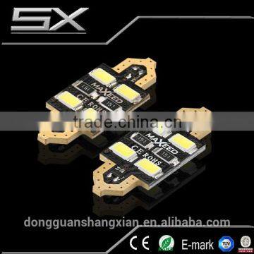 Erro free 2016 New Design Plate light Festoon 4smd car led light