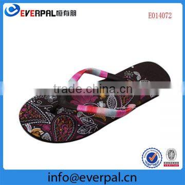 2015 high quality beach walk New Style female sexy and fashion platform wedge EVA flip flops slippers