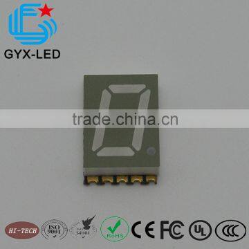 SMD 0.28inch single digit 7 segment Red emitting color led display