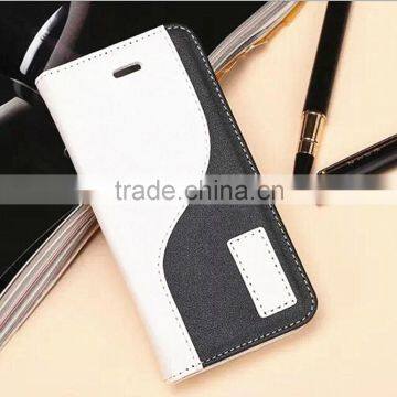 For iphone 5se smart leather cover case, mix color case for iphone 5SE