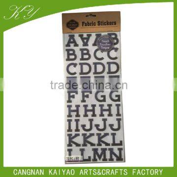 Hot Stamping Chipboard Scrapbooking Alphabet Sticker photo-3