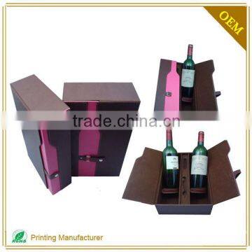 2016 Latest Small Paper Wine Box Design Making Machines Supplier