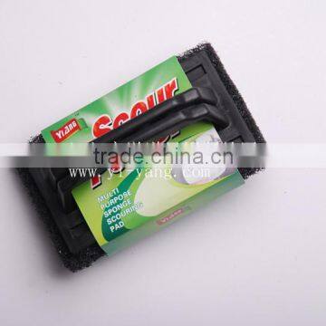 Cleaning Scouring Pad Brush With Hold 6019