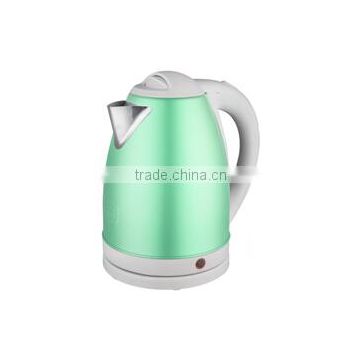 Small Kitchen Appliance 1.7L High Grade Spray paint stainless steel electric kettle wholesale to Egypt