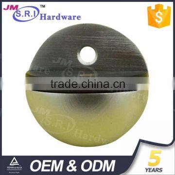 High End Semicircle Zinc Alloy Glass Door Stopper photo-5