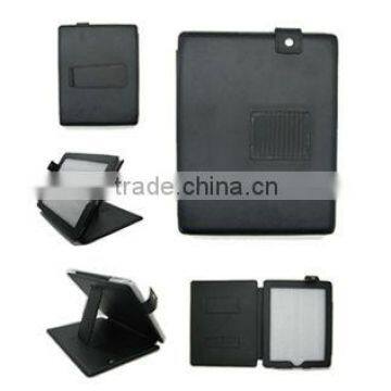 Fashionable flip for new ipad leather PU case stand,wholesale cheap