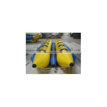 2015 hot sale inflatable banana boat double row A9026