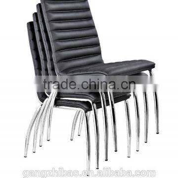 Leather Office Chair Wholesale chromed legs meeting chair AH-40