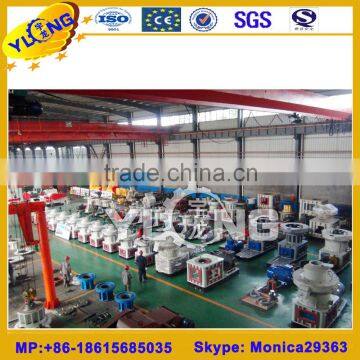 Zhangqiu Yulong sawdust pellet making machine