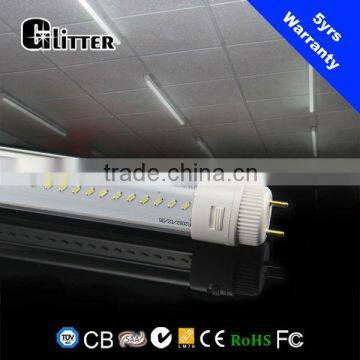 LED tube bulbs 60cm , >100lm/W with TUV,SAA,CB,C-Tick and 180 degrees Rotary lockable end cap