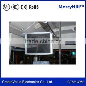 Chinese Factory Hot Selling 15 Inch 17 Inch 18.5 Inch 21.5 Inch Roof Mounting WIFI 3G Bus LCD Advertising Display photo-5