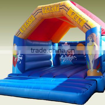 Beach party fun inflatable jumper,kids air jumping house,adults boucy castle for commerical